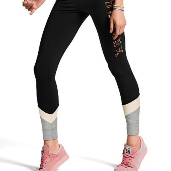 PINK Victoria's Secret Pants - PINK Victoria’s Secret Charcoal Grey Bling Legging Joggers